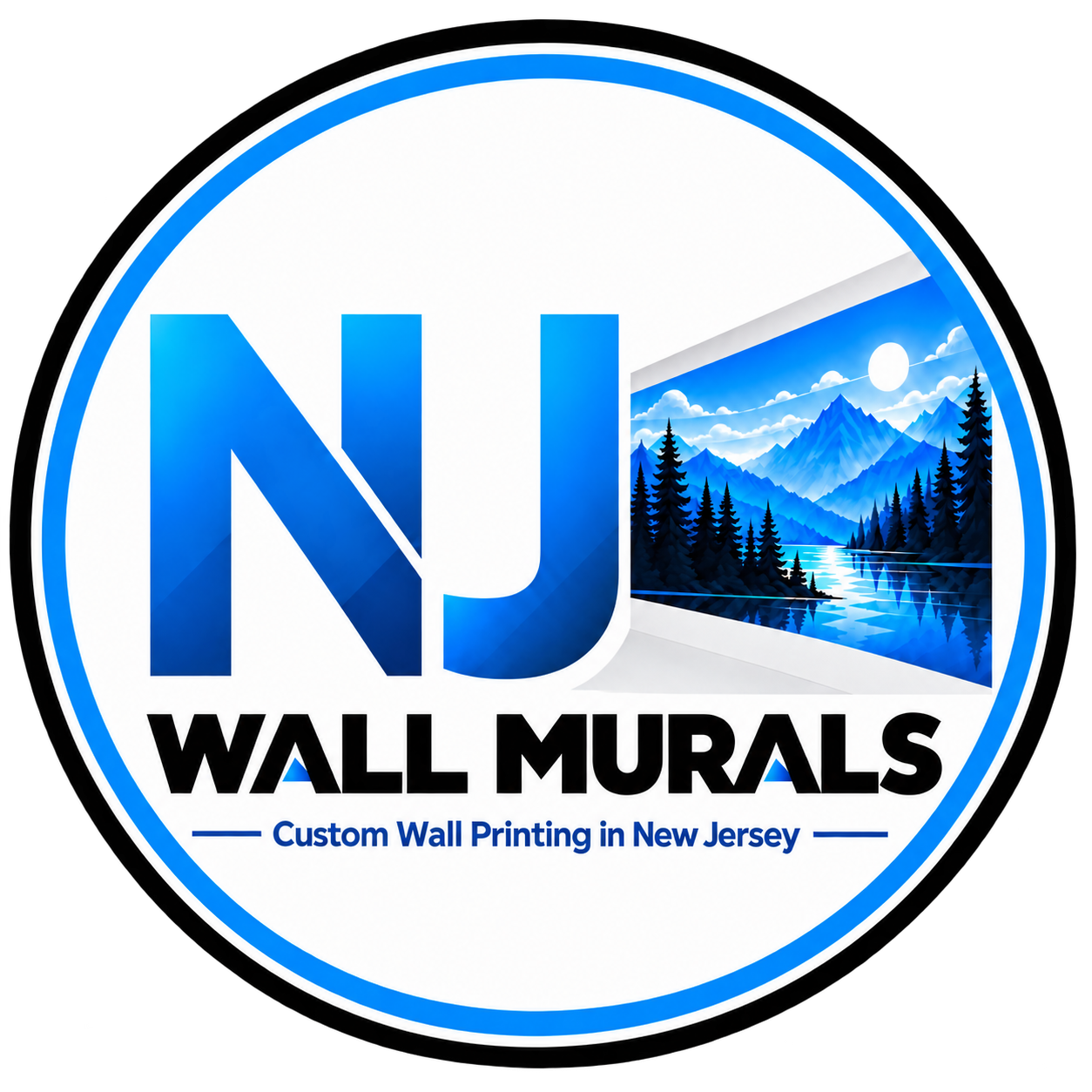 NJ Wall Murals logo